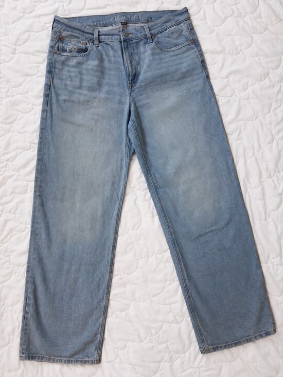 American Eagle Outfitters Denim - American Eagle Strigid Stovepipe Jeans Womens 12 Long Light Wash